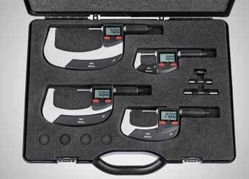 MICROMAR 40 EWRi Mikrometr cyfrowy z łącznością Integrated Wireless integrated wireless IP65 ABS 0 TOL 229, EUR Nr kat. 4157100 Odbiornik radiowy i-stick, patrz str.