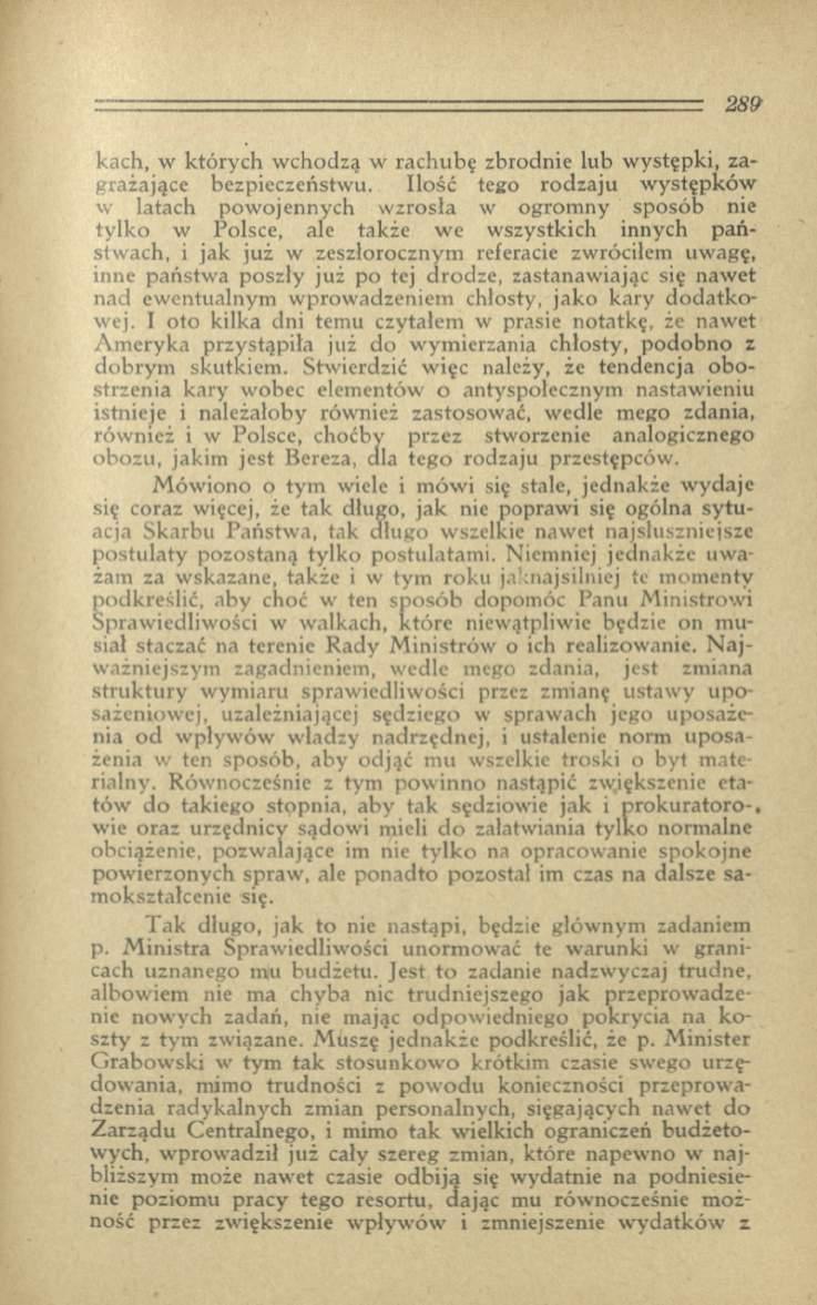 kach, w których w chodzą w rachu bę zbrodnie lub w ystępki, zagrażające bezpieczeństwu.