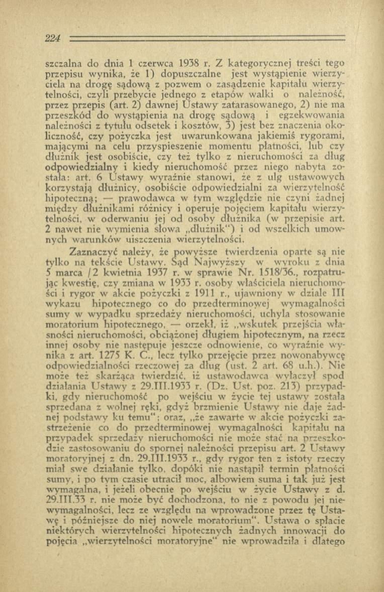 szczalna do dnia 1 czerwca 1938 r.