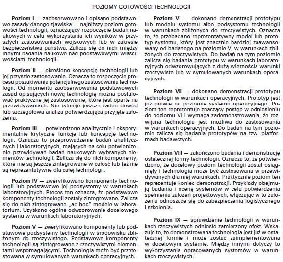 Projekt PBS1/B4/6/2012 Projekt uwzględnia wymogi metodologii