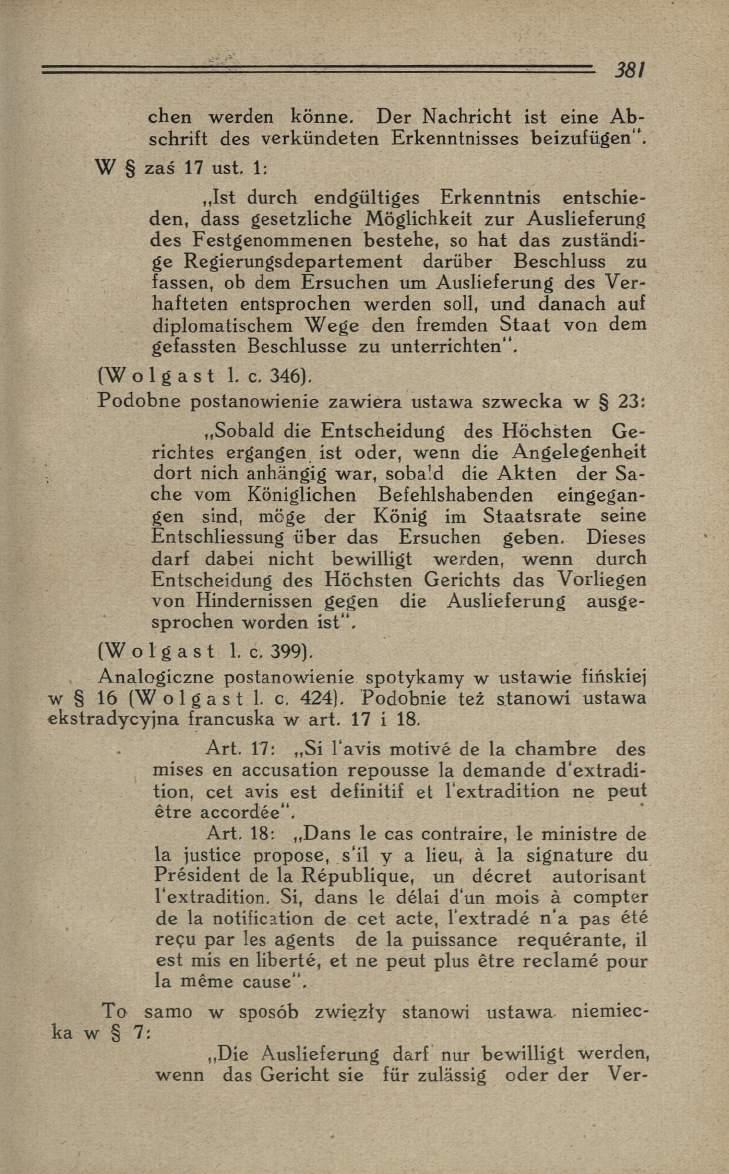 chen w erden kön ne. D er N achricht ist eine A b schrift des v erk ü n d eten Erkenntnisses beizufügen". W zaś 17 ust.