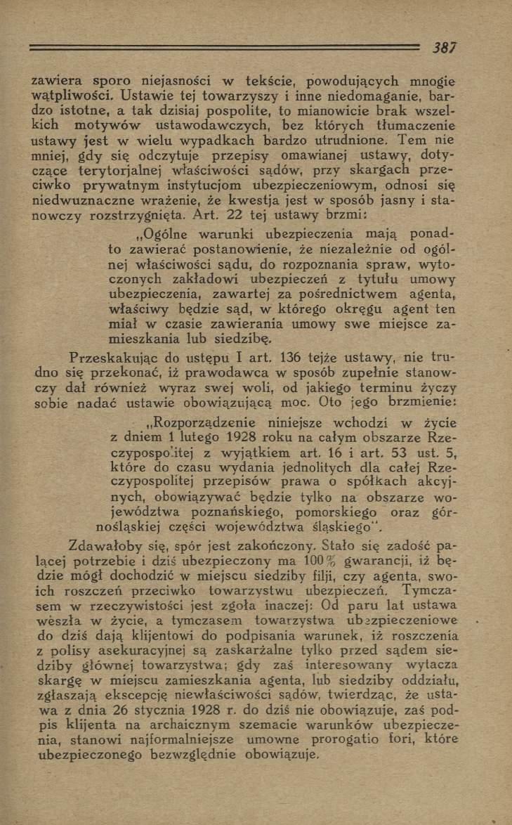 zaw iera sp o ro niejasności w tekście, pow odujących mnogie w ątpliw ości.
