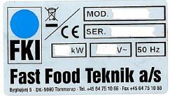 1. Wstęp Oryginalna instrukcja obsługi Ta instrukcja jest tłumaczeniem oryginalnej instrukcji obsługi FKI Fast Food Teknik do parowego podgrzewacza do kiełbasek serii CL, poniżej określanego jako