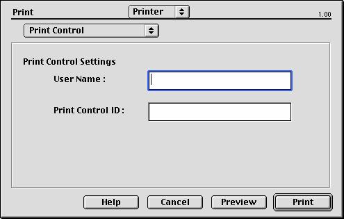 Opcje drukowania Kontrolowanie druku W przypadku korzystania z oprogramowania Windows Print Control Server do zarządzania drukarkami należy