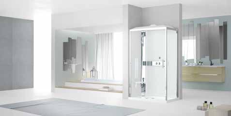 CRYSTL CLER 3 150 70 70 4 1 2 C 2300 1100 200 400 Y Z 40 600 1000 Wymiary Cena netto cm x B cm C WYPOSŻENIE STNDRDOWE: bateria termostatyczna, składane siedzisko SKY, półka na kosmetyki, kąpiel