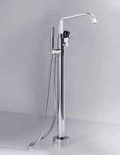 RMTUR BTERI WNNOW STOJĄC BTERI 2-FUKCYJN, WYLEWK WNNOW I SŁUCHWK PRYSZNICOW 42 220 Wymiar: H 87 x 22 cm 75 45 Cena netto KRUBBVS2-K 4500 zł 870 840 UWG: Elementy podłączeniowe baterii wannowej