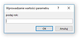 13. Wykonać zestawienie obrotów Naszej Firmy z podziałem na miesiące (1..12) roku zadanego parametrem (użyj funkcji Year i Month).