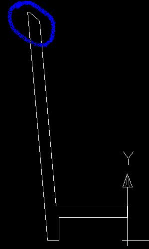 AutoCAD PL Ćwiczenie nr 6 49 3.30. Pozostałe naroża profilu zaokrąglij promieniami tak jak pokazano na rysunku poniżej.