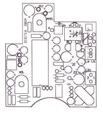 PLATAN Sp. z o.o. 6. Regulacja czu³oœci mikrofonu oraz wzmocnienia w bramofonie DB 03 Bramofon DB 03 jest przez producenta zestrojony w sposób optymalny.