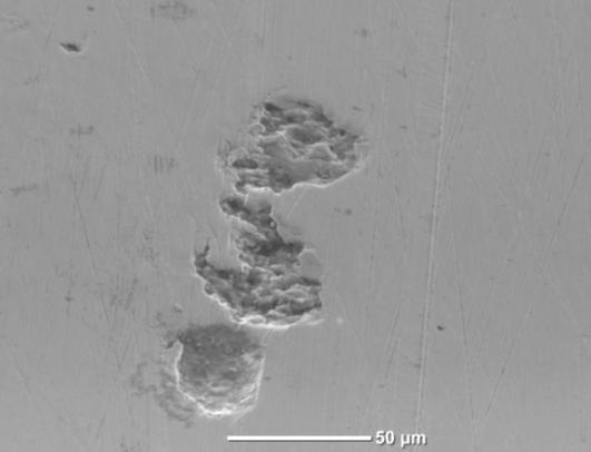 2-2016 T R I B O L O G I A 93 Microscopic study revealed, that cavities (formed during tribological test) in the surface layer of untreated journal were deeper