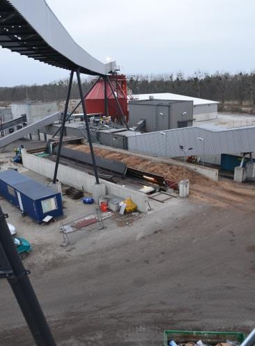 (paliwa alternatywne RCF) i 75 m 3 /h (węgiel) Układ separacji Silos RCF
