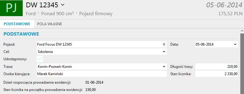 celów działalności gospodarczej (Pełne odliczenie VAT). Wystawiona w ten sposób deklaracja zapisywana jest w module Deklaracje Skarbowe.