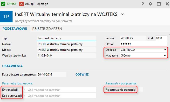 Zakładka Rejestr zdarzeń W zakładce tej można sprawdzić wszystkie operacje, jakie były wykonywane za pomocą