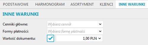 Wynik promocji w tej sekcji należy określić, co będzie efektem zastosowania promocji.