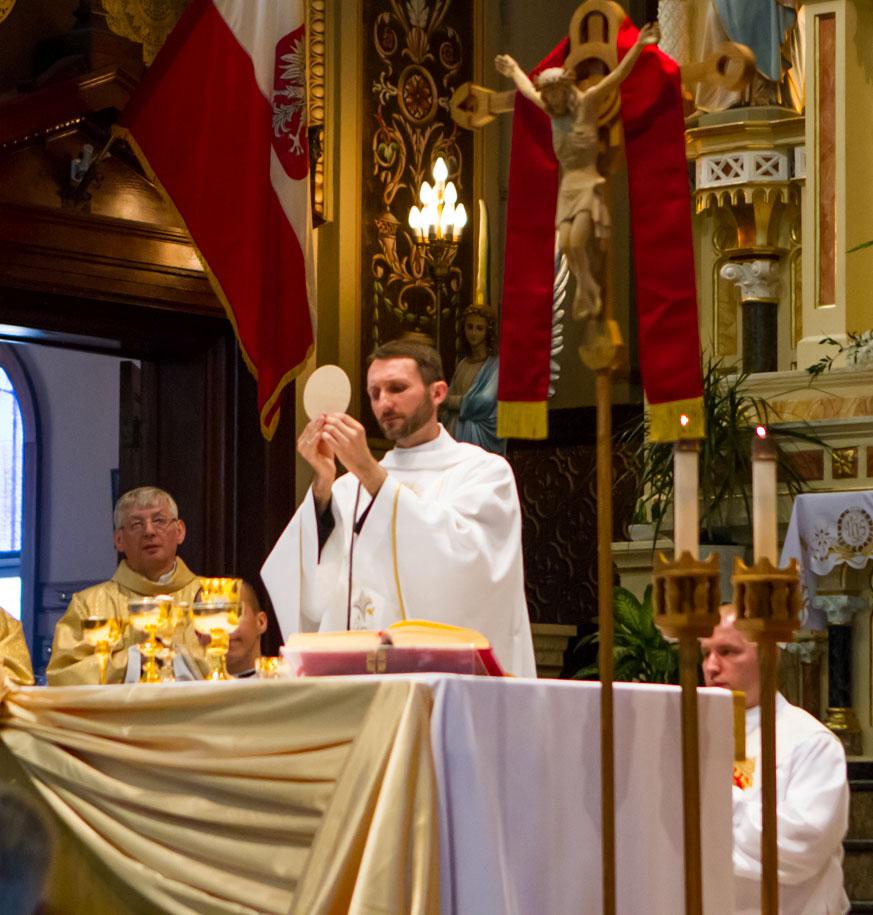 June 1, 2014 7th Sunday of Easter Page Four WELCOME FR. MICHAL WYRZYKOWSKI TO OUR FAITH Today, our new associate pastor and newly ordained priest, Fr.