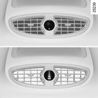 NAWIEWY, dysze wylotu powietrza (2/2) 1 Aby zapobiec powstaniu nieprzyjemnych zapachów w samochodzie należy stosować wyłącznie środki przewidziane do tego