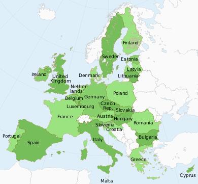 Refundacja nowych terapii SWP w Unii Europejskiej, 2016 1. Austria 2. Belgia 3. Czechy 4. Dania 5. Estonia 6. Finlandia 7.