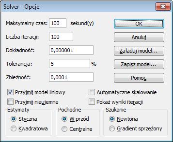 P. Kowlk, Lbortorum bdń opercyjnych: zdne optymlnej mesznk - mksymlzcj lośc mesznk 7 Rozwązne wynk