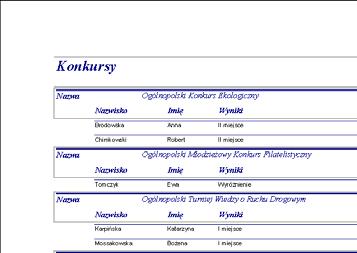 DC Edukacja 2005 Arkusze kalkulacyjne i bazy danych 39