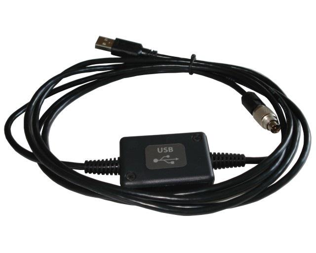 Standardowy kabel RS-232 do komunikacji z analizatorami madur.