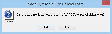 Aby opisana automatyzacja procesu zadziała, w typie dokumentu zakupowego musi być wskazany rejestr NP.