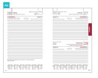 T LISTOPAD ydzień 45 T LISTOPAD ydzień 45 BLOKI KALENDARZY CALENDARS LAYOUTS KALENDARZ DZIENNY A5/ DAILY CALENDAR A5 503D 143 x 203 mm perforacja planer register SPECYFIKACJA/ SPECIFICATION: iiość