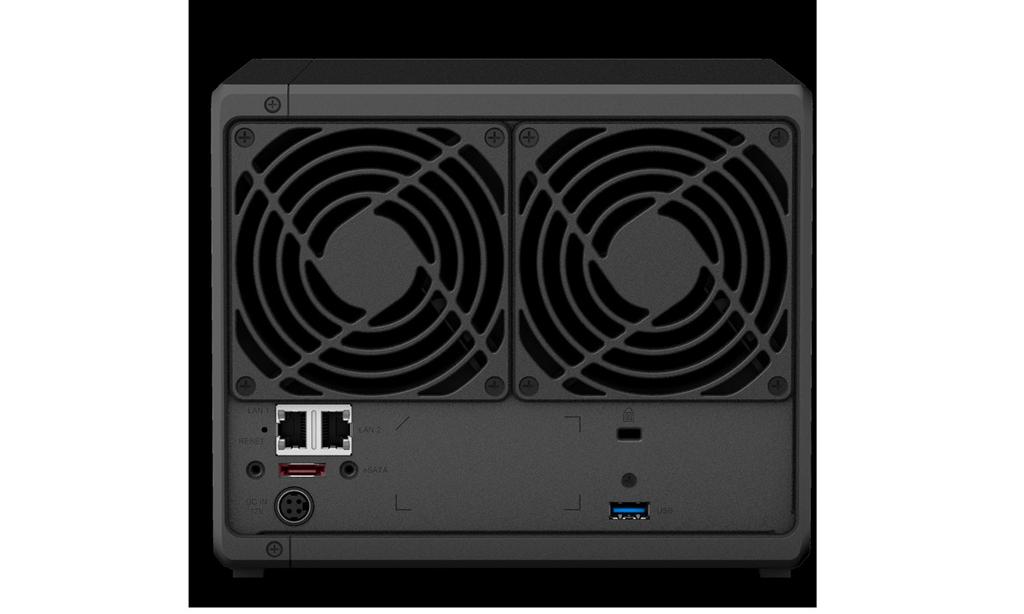 Elementy serwera Synology DiskStation 1 2 10 3 4 5 6 7 8 9 11 12 L.p. Element Lokalizacja Opis 1 Wskaźnik stanu 2 Wskaźnik dysków Służy do wskazywania stanu systemu.