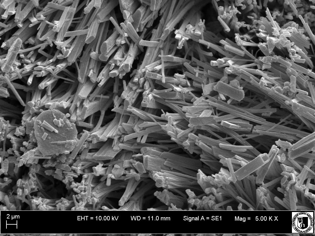 6 przedstawiono wyniki badań osadu wytrąconego na membranie nanofiltracyjnej wykonanych z użyciem mikroskopu skaningowego z przystawką EDS (energy dispersive spectroscopy).