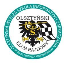 ORGANIZATOR: Olsztyński Klub
