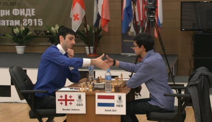 Partia hiszpańska [C88] FIDE Grand Prix, Chanty Mansyjsk 2015 GM Swidler (Rosja) 2734 GM Tomaszewski (Rosja) 2749 1.e4 e5 2.Sf3 Sc6 3.Gb5 a6 4.Ga4 Sf6 5.