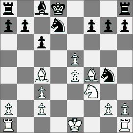 bc3 Krystyna Hołuj 1956 rok firma ASTERCITY 1739.Obrona francuska [C01] Altrichter (NRD) WIM Iwanowa (CSR) 1.e4 e6 2.d4 d5 3.ed5 ed5 4.Gd3 Gd6 5.Se2 Se7 6.0 0 0 0 7.c3 c6 8.Gf4 Gf4 9.Sf4 Gf5 10.