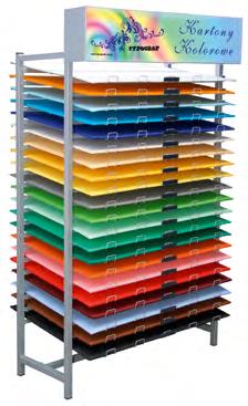 2.2 Kartony kolorowe 2.3 Papiery do wydruków specjalistycznych Kartony Kolorowe Typograf Kolekcja kolorowych kartonów offsetowych barwionych w masie.