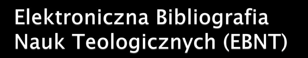 Od października 2009 - projekt i rozpoczęcie rozmów z Biblioteką Narodową 25 października 2010 podpisanie listu intencyjnego (dyr. Tomasz Makowski i ks.