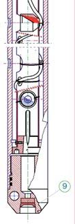 Rys 5. Konstrukcje perforatorów na podstawie serii PRS perforator korpusowy, (a, b) i PBB (c).