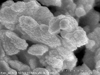 (AIBN) MCM-41 + akrylonitryl 4 5 6 7 4 5 6 7 3 h, 60 o C, mieszanie nośnik krzemionkowy pokryty