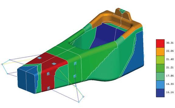 (9) monocoque F1 Symulacje