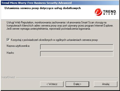 Podręcznik instalacji i aktualizacji programu Worry-Free Business Security 9.