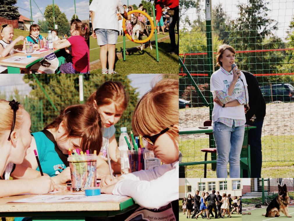 6. CZERWIEC 2015: 21 czerwca Fundacja Felineus gościła podczas Święta Szkoły i Pikniku Rodzinnego w Racławówce.