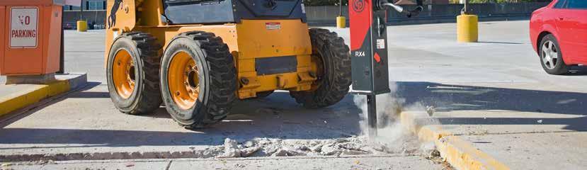 9 800 PLN 23 300 PLN Młot hydrauliczny RX 2 94,0 maszyny nośnej 1,3-3,0 [t] energia udaru 174 [J] średnica narzędzia 42 chłonność oleju hydr.