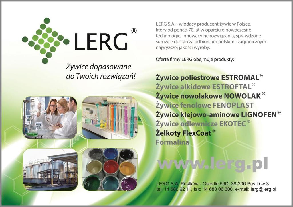 Tabela 13. Pozycje towarowe wyrobów chemicznych figurujących na liście 50 pozycji towarowych dominujących w eksporcie Polski za styczeń-grudzień 2013 roku. Lp.