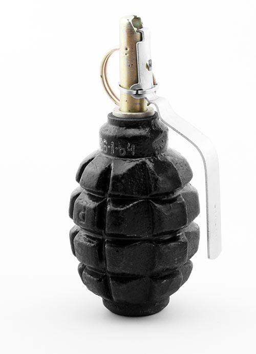 stał się podstawowym granatem obronnym W Wojsku Polskim i wszystkich armiach Układu Warszawskiego. Granat F-1 był również produkowany w Polsce do momentu zastąpienia go granatem RGO-88.
