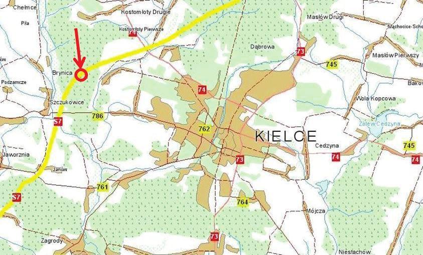 Małgorzata Anna Jóźwiak, Bartosz Jachymczyk Małgorzata Kijowska Ryc. 1. Lokalizacja terenu badań (http://maps.geoportal.gov.pl/) Fig. 1. Location of study area (http://maps.geoportal.gov.pl/) Ryc. 2.