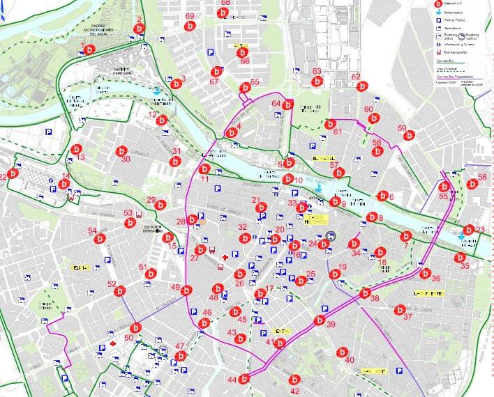 7 Saragossa 7.1 Ogólny przegląd miasta Miasto Saragossa ( Zaragoza po hiszpańsku) jest stolicą regionu autonomicznego Aragonia i prowincji Zaragoza.