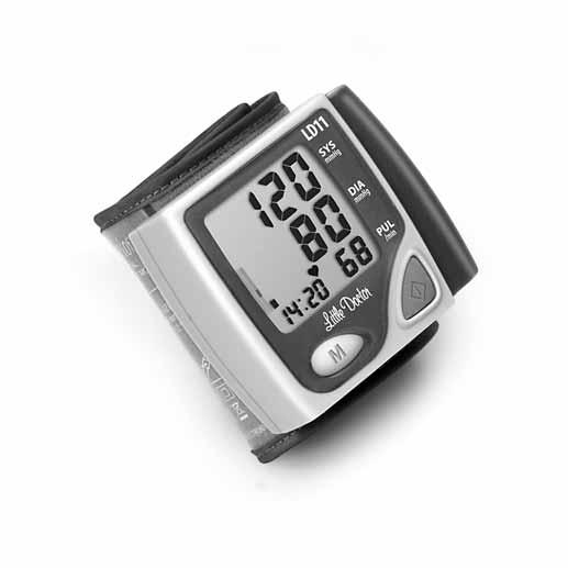 LD11 Digital Blood Pressure Monitor Instruction Manual Ciśnieniomierz