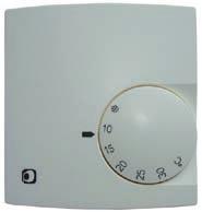 124 Pokojowy regulator temperatury Standard nr art. nr id. typ styki szt./opak.