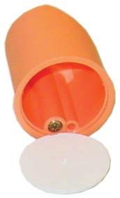 puszek do ścian pustych Przeznaczenie: do bezpośredniego łączenia puszek Kolor: pomarańczowy Puszki do opraw w ścianach pustych 05100466 050635 PHWA