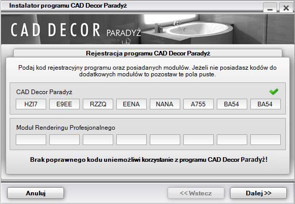 Jeśli i wtedy komponent nie zostanie poprawnie zainstalowany, należy skontaktować się z naszym serwisem technicznych (dane kontaktowe podano na końcu instrukcji na stronie 232).
