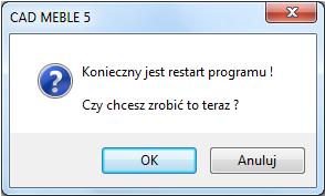 W przypadku, gdy użytkownik nie ma przy sobie karty z kodami podczas instalacji, wprowadzenie kodów można przesunąć na później - do chwili pierwszego uruchomienia programu.