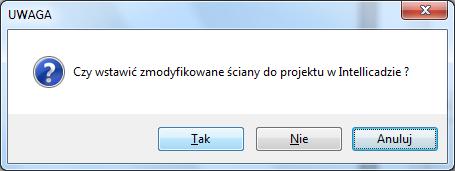 Instrukcja obsługi programu CAD Decor Paradyż 2.1 8. Rysowanie nowego układu ścian Aby wyrysować pomieszczenie na nowo należy wybrać przycisk Nowe pomieszczenie w oknie edytora.