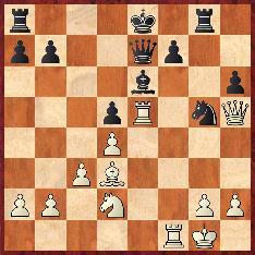 19.Debiut Trompowskiego [A45] GM Kovacević (Jugosławia) 2560 Schepel (Hongkong) 2215 1.d4 Sf6 2.Gg5 e6 3.Sd2 c5 4.e3 d5 5.c3 Sbd7 6.f4 h6 7.Gh4 cd4 8.ed4 Gd6 9.Sh3 Gf4 10.Sf4 g5 11.Gg3 gf4 12.